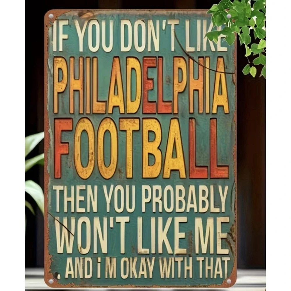New Philadelphia Eagles Metal 8
